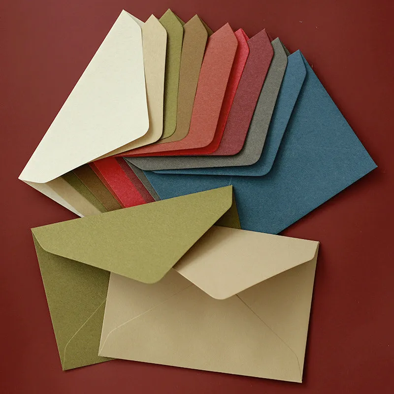 Retro Solid Color Triangle Envelope