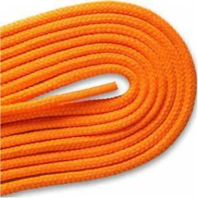 Round Athletic Laces - Neon Orange (2 Pair Pack) Shoelaces