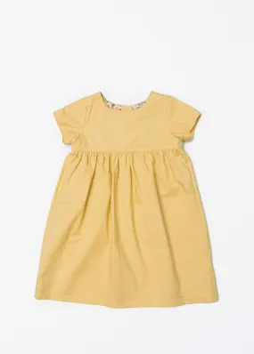 The Dolly Dress in Mustard