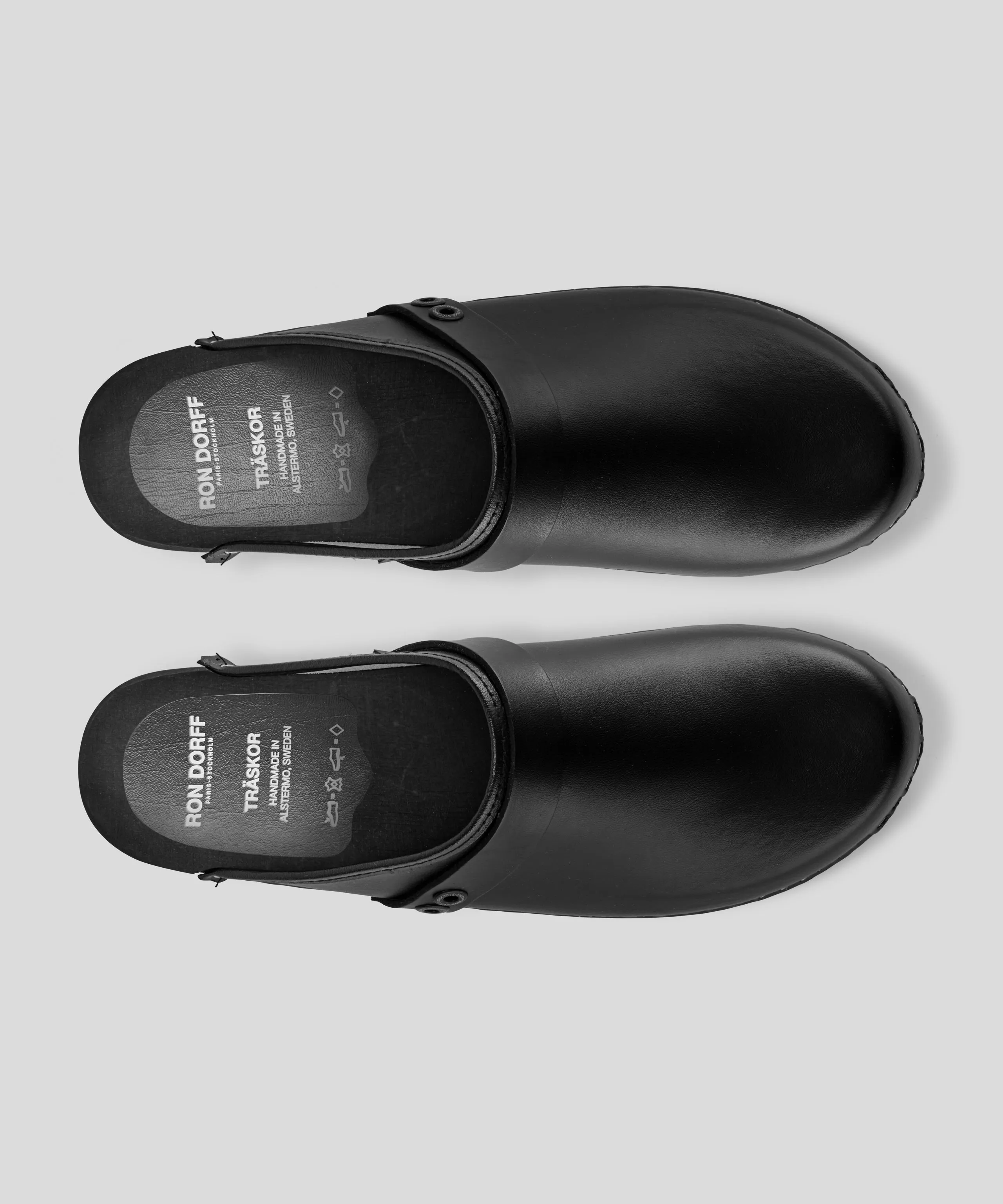 Träskor - Swedish Clogs: Black