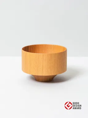 Tsumugi Wooden Bowl - Tsubo, Natural