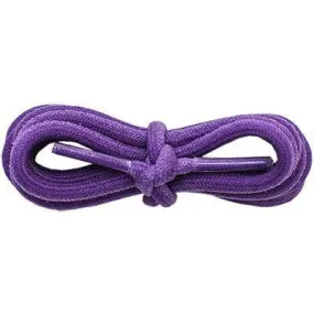 Wholesale Waxed Cotton Round 3/16 - Purple (12 Pair Pack) Shoelaces