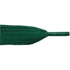 Wide 3/4 Laces - Kelly Green (1 Pair Pack) Shoelaces